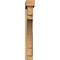 Ekena Millwork Merced Block Rough Sawn Bracket w/ Offset Brace, Western Red Cedar, 6"W x 36"D x 44"H BKT0604X36X44MRC05RWR - alternate 3